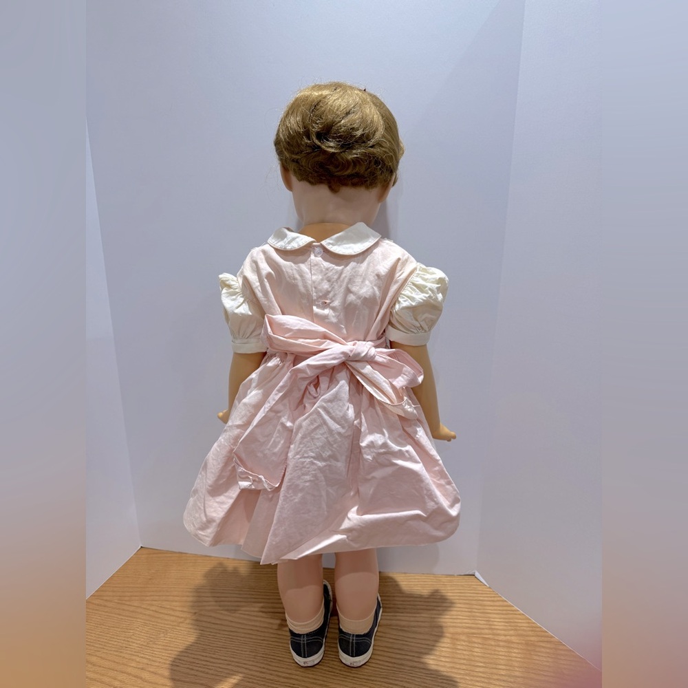 Vintage 30 inch stamped American Made 1960 Toodles Doll Non-walker - Picture 7 of 15